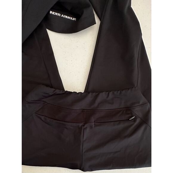 Under Armour Womens Black Straight Leg Pants Approximately Size XXS (22x30) - Picture 6 of 11